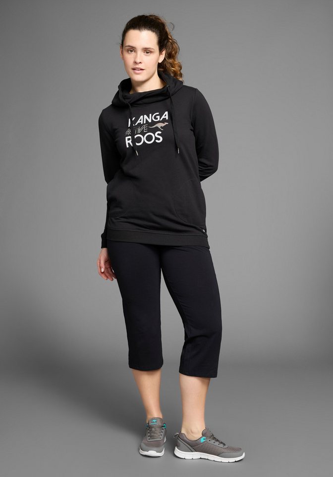 KangaROOS Sweatshirt lange Ärmel, figurumspielende Passform, große Größen – Bild 5 von 5