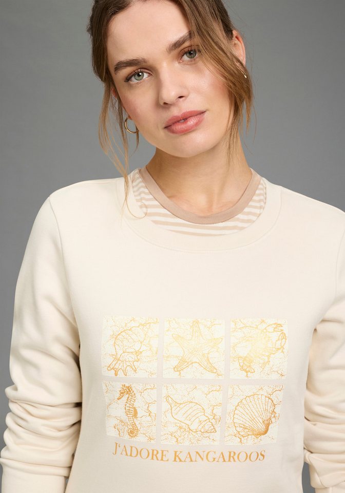 KangaROOS Sweatshirt mit Frontdruck – Bild 3 von 5