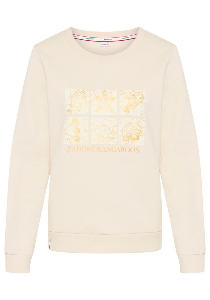 KangaROOS Sweatshirt mit Frontdruck – Bild 4 von 5