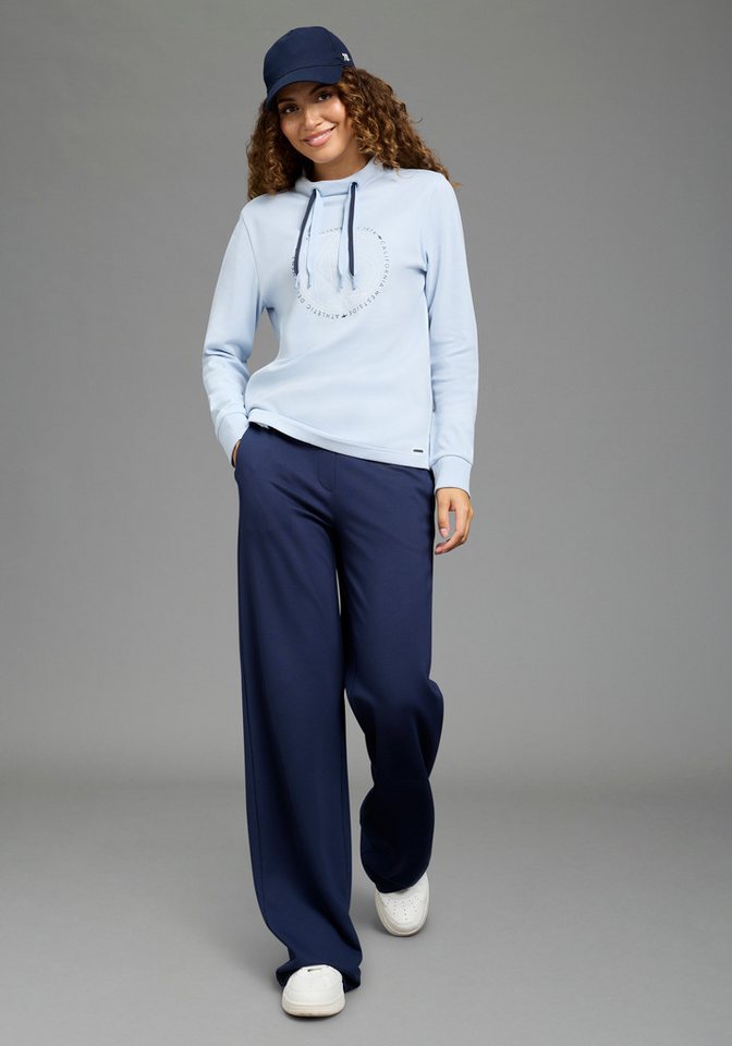KangaROOS Sweatshirt mit Metalllabel, hüftbedeckende Länge, auch in großen Größen – Bild 4 von 5