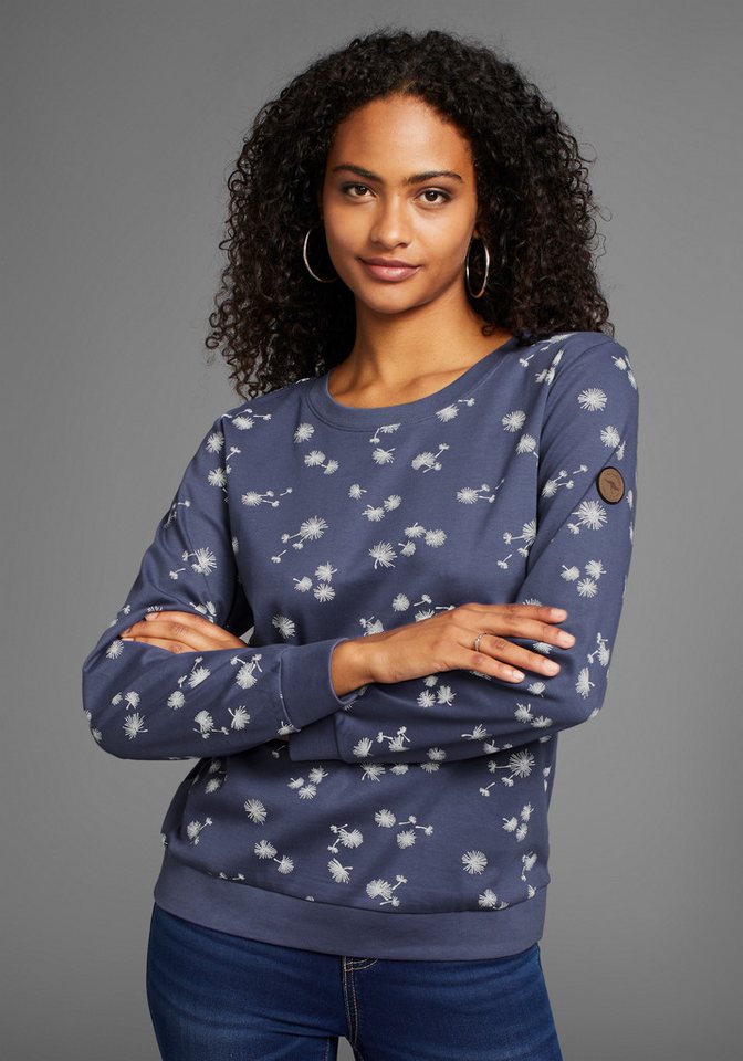 KangaROOS Sweatshirt mit Pusteblumen Allover-Print – Bild 3 von 5