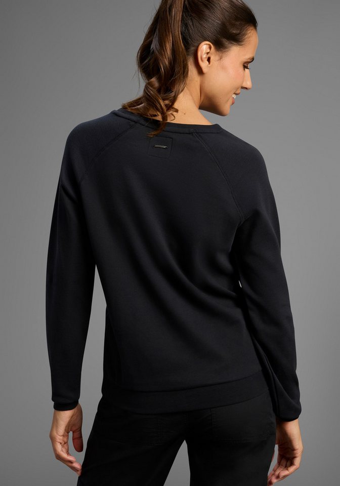 KangaROOS Sweatshirt mit Rundhalsausschnitt, Langarm, aus Baumwolle, bequeme Passform – Bild 2 von 5