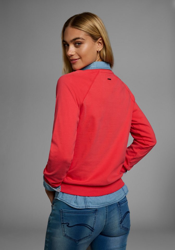 KangaROOS Sweatshirt mit Rundhalsausschnitt, Langarm, aus Baumwolle, bequeme Passform – Bild 2 von 5