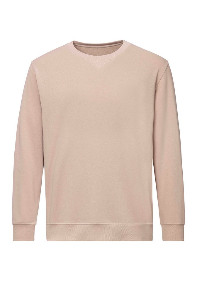 KangaROOS Sweatshirt mit Rundhalsausschnitt mit coolem Rippeinsatz am Ausschnitt vorn – Bild 2 von 5