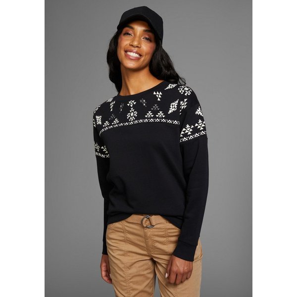 KangaROOS Sweatshirt Oversize-Passform, mit Rundhals, hüftbedeckende Länge