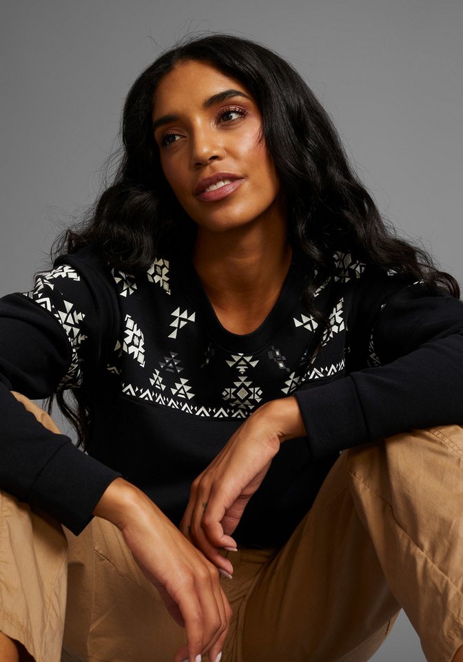 KangaROOS Sweatshirt Oversize-Passform, mit Rundhals, hüftbedeckende Länge – Bild 3 von 5
