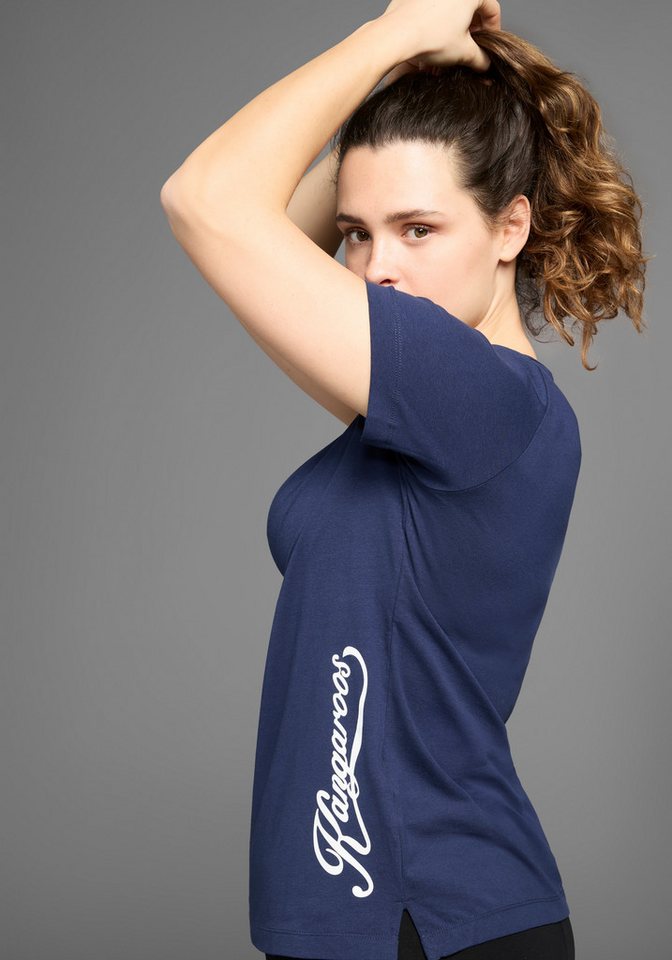 KangaROOS T-Shirt Kurzarm, casual, unifarben, große Größen – Bild 2 von 5