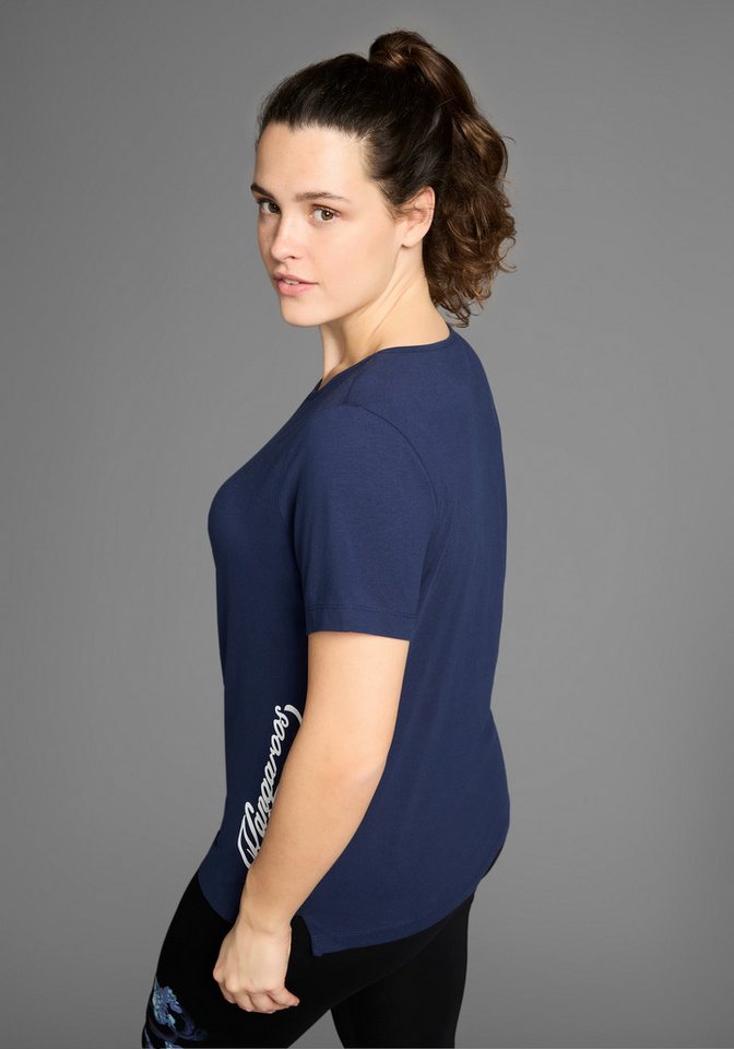 KangaROOS T-Shirt Kurzarm, casual, unifarben, große Größen – Bild 3 von 5