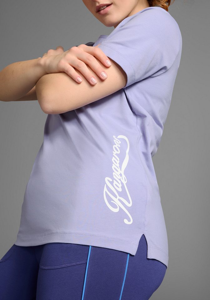 KangaROOS T-Shirt Kurzarm, casual, unifarben, große Größen – Bild 3 von 5
