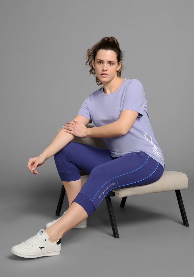 KangaROOS T-Shirt Kurzarm, casual, unifarben, große Größen – Bild 5 von 5