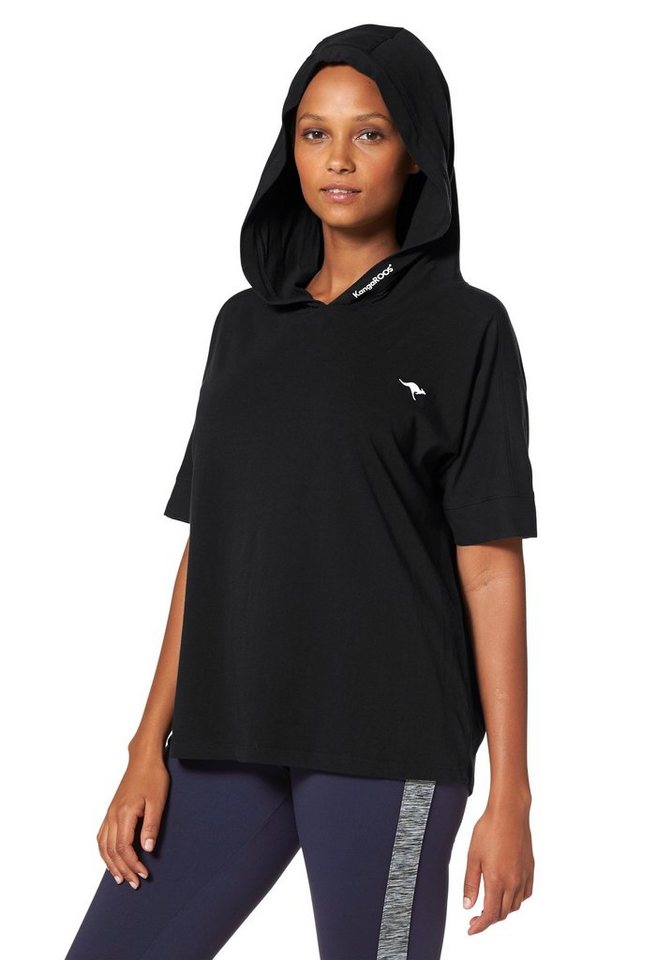 KangaROOS T-Shirt Kurzarm, lässige Passform, aus Baumwolle, große Größen – Bild 2 von 5