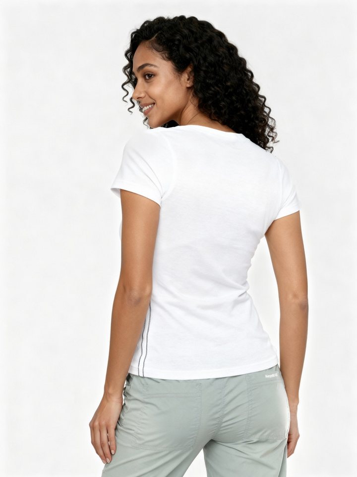 KangaROOS T-Shirt Kurzarm, sehr figurbetonte Passform – Bild 4 von 5