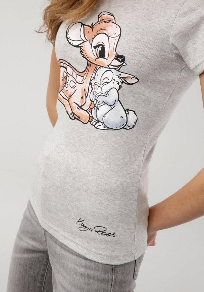 KangaROOS T-Shirt Kurzarm, sehr figurbetonte Passform, aus Baumwolle – Bild 3 von 5