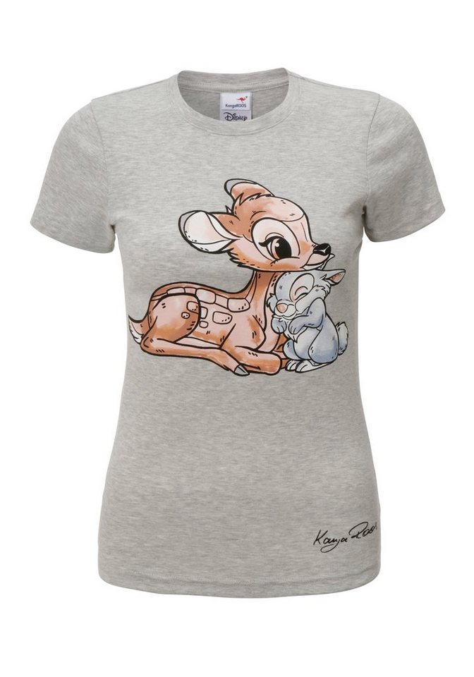 KangaROOS T-Shirt Kurzarm, sehr figurbetonte Passform, aus Baumwolle – Bild 5 von 5
