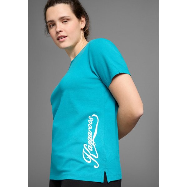 KangaROOS T-Shirt Kurzarm, casual, unifarben, große Größen