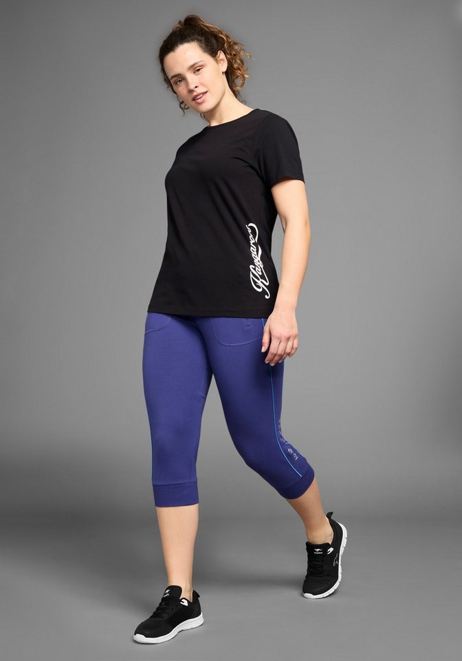 KangaROOS T-Shirt Kurzarm, casual, unifarben, große Größen – Bild 4 von 5