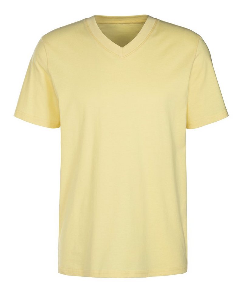 KangaROOS T-Shirt Regular Fit, (2er-Pack) Freizeitshirt mit Kurzarm, V-Ausschnitt aus reine Baumwolle – Bild 5 von 5