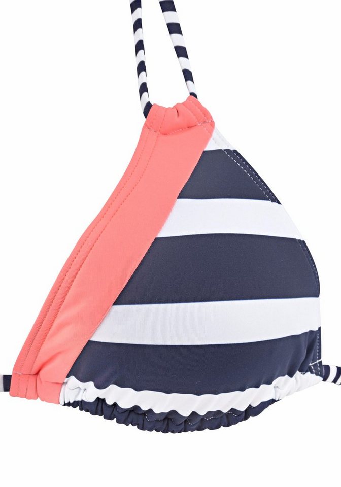 KangaROOS Triangel-Bikini-Top Anita, regulierbares Top, mit herausnehmbaren Cups, Mix-Kini – Bild 3 von 5