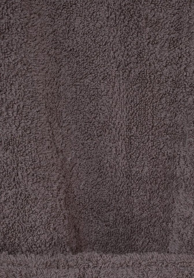 KangaROOS Unisex-Bademantel Cassidy, für Damen & Herren, Standardlänge & Überlänge, Langform, Walkfrottee, Kapuze, Gürtel, mit Taschen, Männer und Frauen, Baumw – Bild 3 von 5