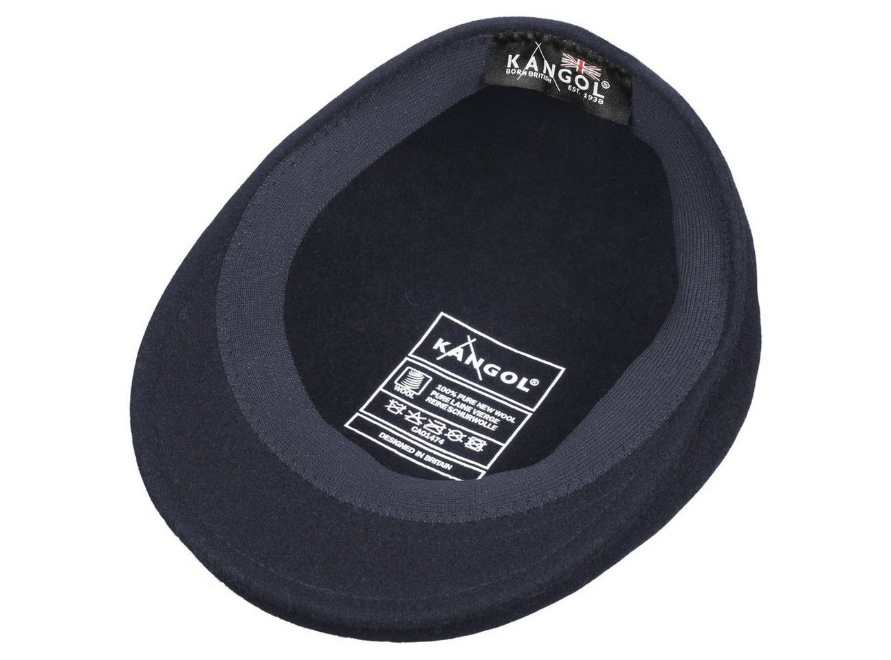 Kangol Flat Cap (1-St) Schiebermütze mit Schirm – Bild 3 von 5