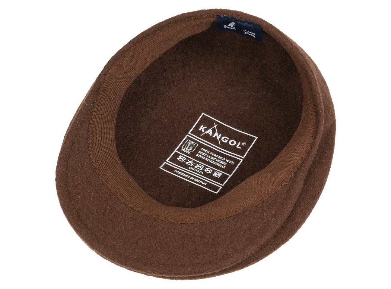 Kangol Flat Cap (1-St) Schiebermütze mit Schirm – Bild 3 von 5