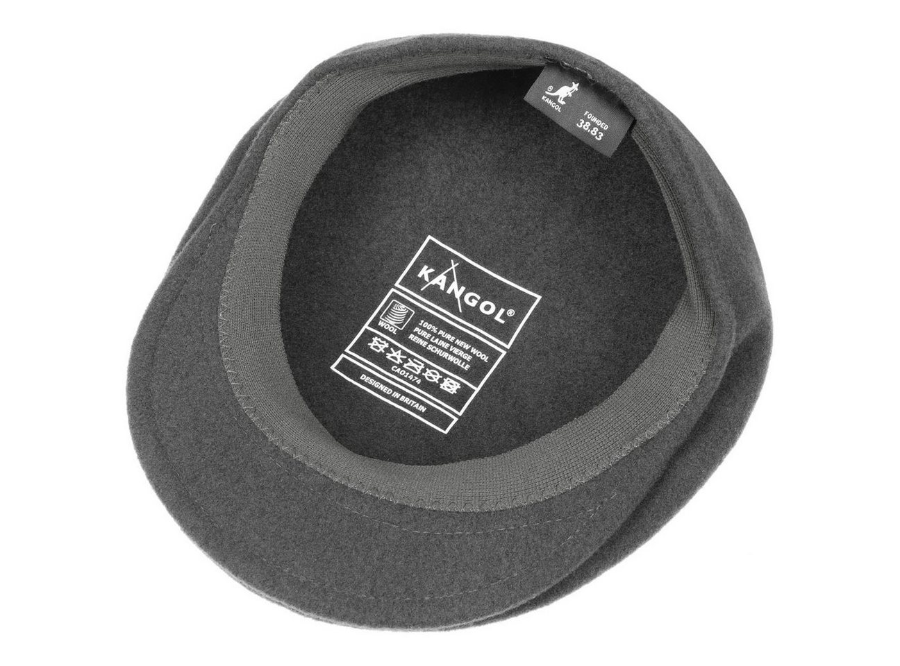 Kangol Flat Cap (1-St) Schiebermütze mit Schirm – Bild 3 von 5