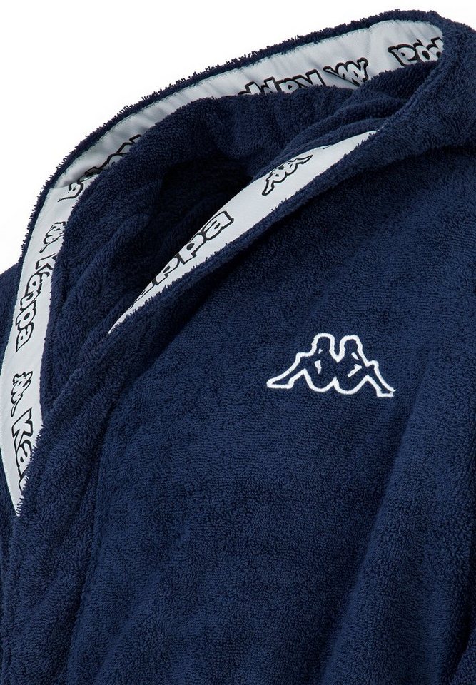 Kappa Bademantel Bathrobe Unisex, Baumwolle – Bild 5 von 5