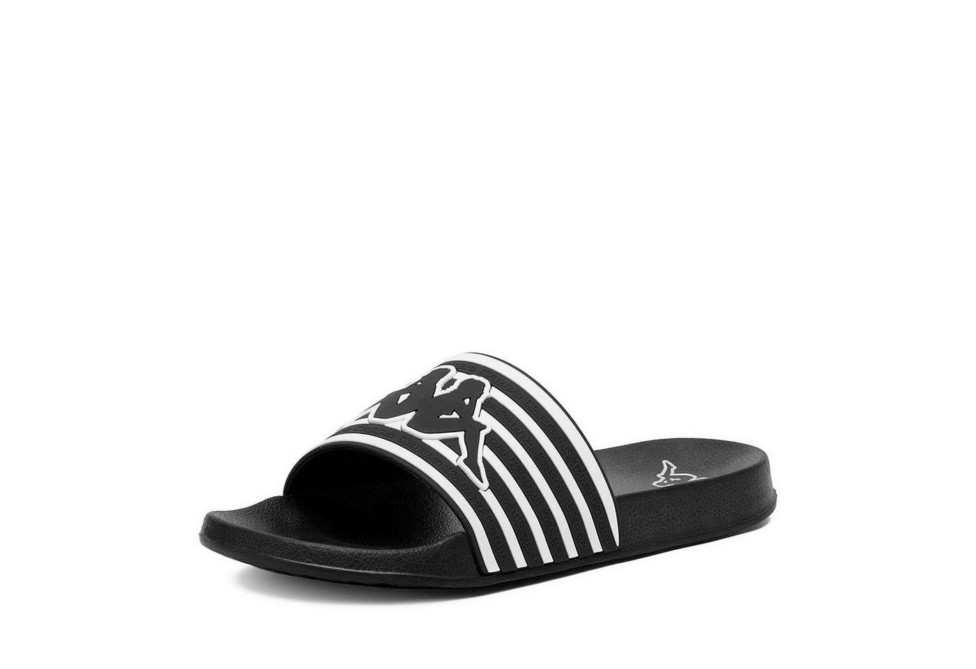 Kappa Kappa Herren-Flip-Flops, Schwarz Badepantolette – Bild 3 von 4