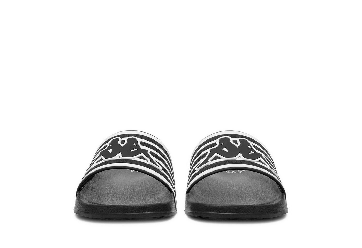 Kappa Kappa Herren-Flip-Flops, Schwarz Badepantolette – Bild 4 von 4