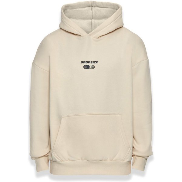 Dropsize Kapuzenpullover Dropsize Herren Dropsize Heavy Oversize Hustle In Silence Hoodie (1-tlg)