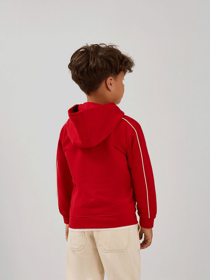 FC Bayern München Kapuzenpullover FC Bayern München, Hoodie Essentials, Kinder, Rot – Bild 2 von 5