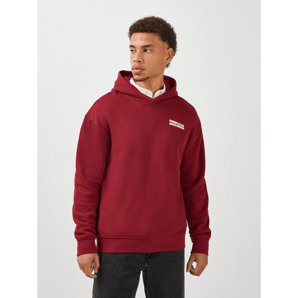 FC Bayern München Kapuzenpullover FC Bayern München, Hoodie Premium Essentials, Herren, Bordeaux