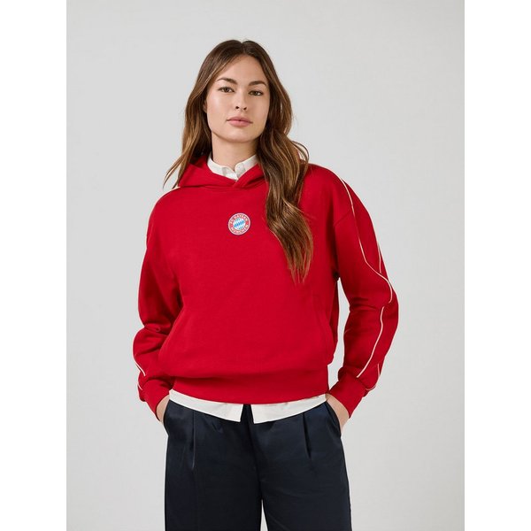 FC Bayern München Kapuzenpullover FC Bayern München, Hoodie Essentials, Damen, Rot