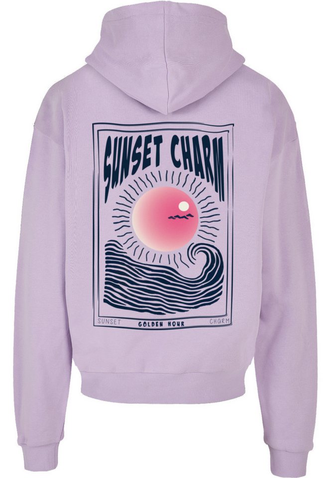 Merchcode Kapuzenpullover Merchcode Sunset Charm Oversized Hoody (1-tlg) – Bild 2 von 4