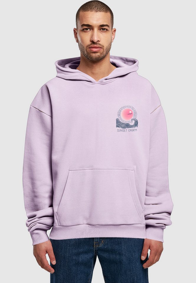 Merchcode Kapuzenpullover Merchcode Sunset Charm Oversized Hoody (1-tlg) – Bild 3 von 4