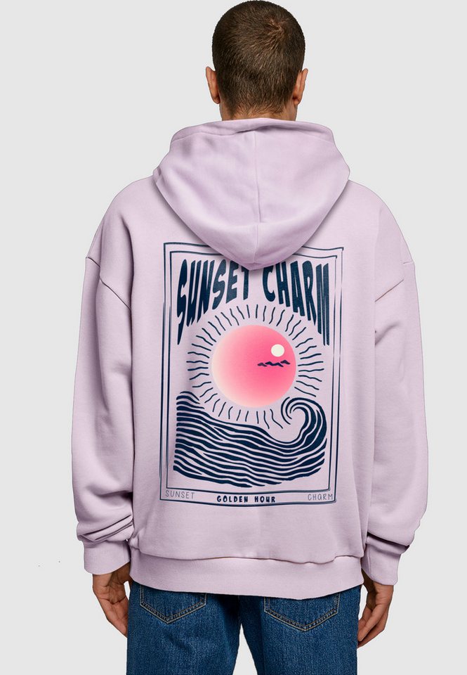 Merchcode Kapuzenpullover Merchcode Sunset Charm Oversized Hoody (1-tlg) – Bild 4 von 4