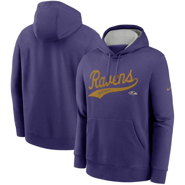 Nike Kapuzenpullover Nike Hoodie Baltimore Ravens Nike Club Fleece