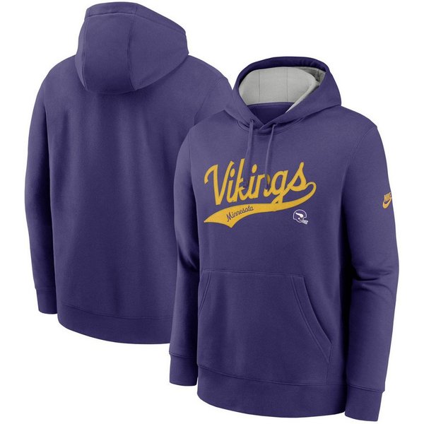 Nike Kapuzenpullover Nike Hoodie Minnesota Vikings Nike Club Fleece