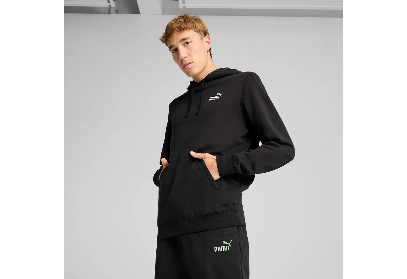 PUMA Kapuzenpullover Puma Herren Kapuzenpullover ESS 2 COLOR S No.1 Logo Hoodie TR 684719 – Bild 3 von 5