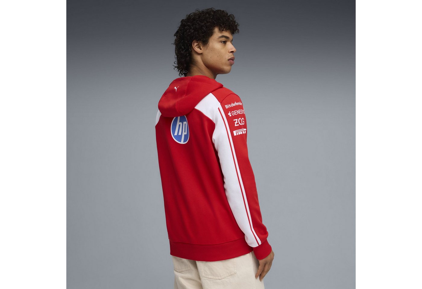 Scuderia Ferrari Kapuzenpullover Scuderia Ferrari Team Kapuzenpullover Puma 2026 – Bild 4 von 5