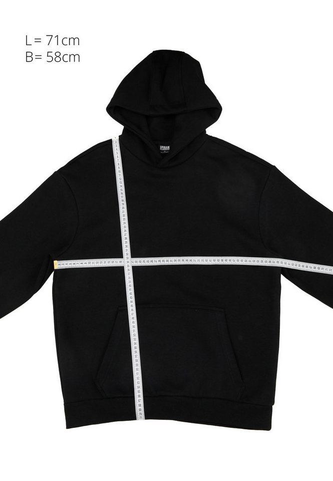 URBAN CLASSICS Kapuzenpullover Urban Classics Fluffy Hoody (1-tlg) – Bild 3 von 5