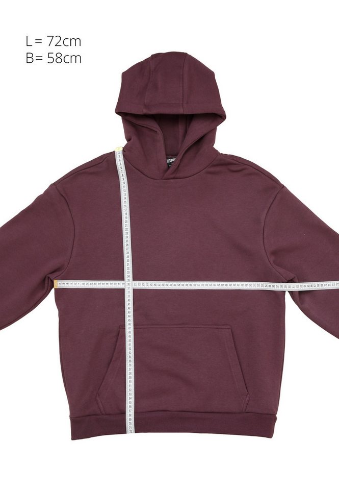 URBAN CLASSICS Kapuzenpullover Urban Classics Fluffy Hoody (1-tlg) – Bild 3 von 5