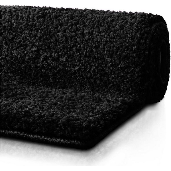 Karat Badematte Bari Hazy, Rechteckig, In verschiedenen Farben & Größen erhältlich, Höhe 30 mm, Weicher & dichter Flor, Polyester, Mikrofaser, Rechteckig, beson