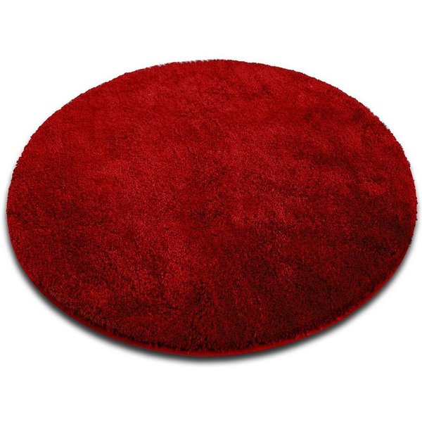 Karat Badematte Bari Hazy, Rund, Badteppich, Viele verschiedene Farben & Größen, Höhe 30 mm, Weicher & dichter Flor, Polyester, Mikrofaser, Rund, besonders weic