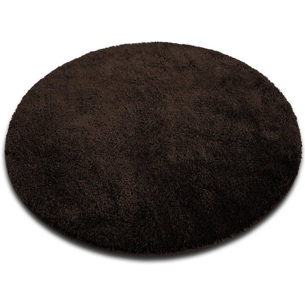 Karat Badematte Bari Hazy, Rund, Badteppich, Viele verschiedene Farben & Größen, Höhe 30 mm, Weicher & dichter Flor, Polyester, Mikrofaser, Rund, besonders weic
