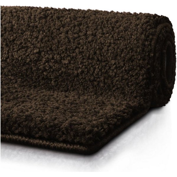 Karat Badematte Bari Hazy, Rechteckig, In verschiedenen Farben & Größen erhältlich, Höhe 30 mm, Weicher & dichter Flor, Polyester, Mikrofaser, Rechteckig, beson