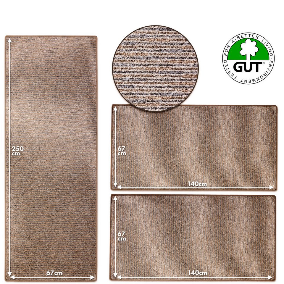Karat Bettumrandung Geneva, 3-teiliges Set, (3-tlg), Verschiedene Farben und Größen – Bild 2 von 5