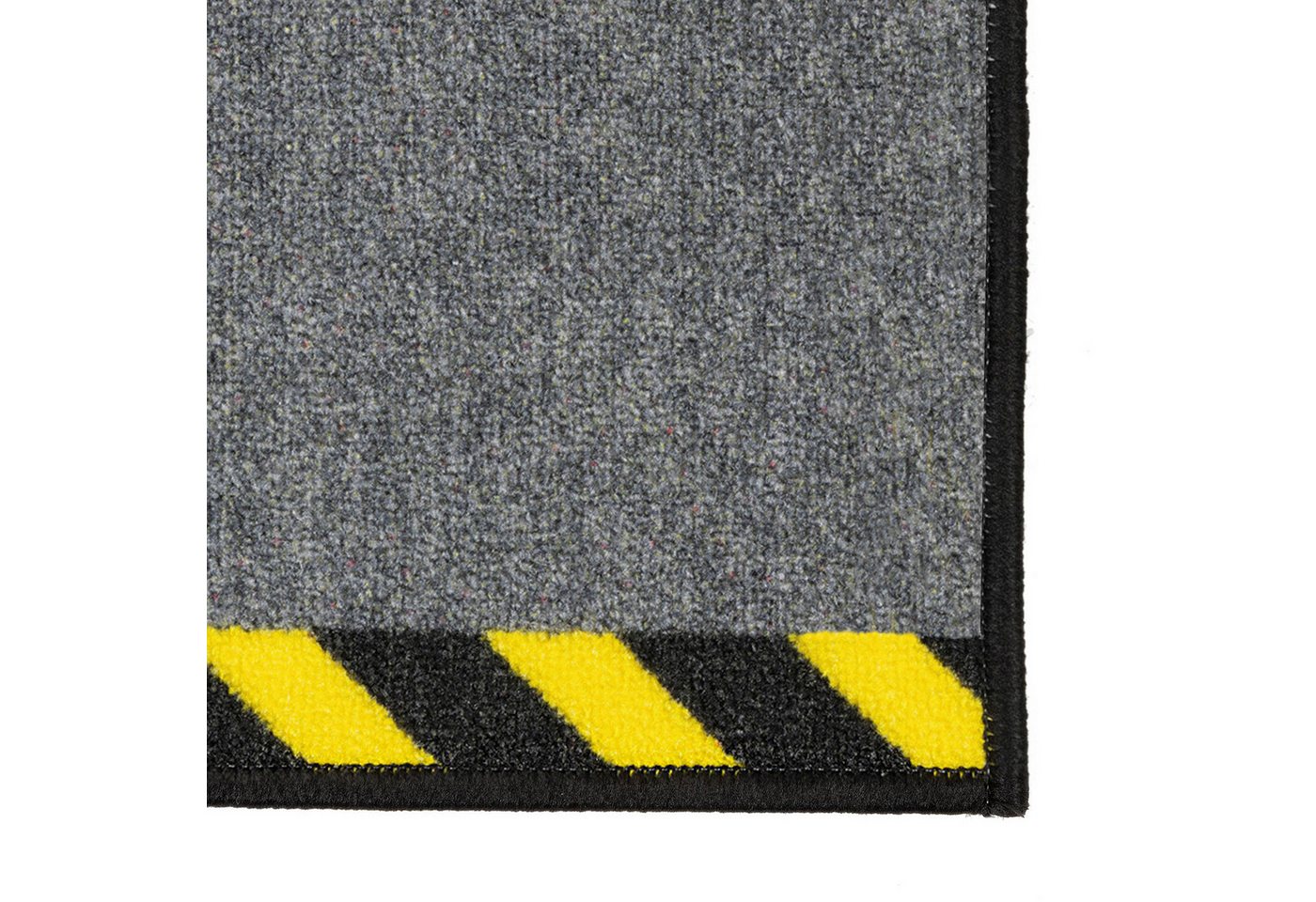 Karat Bodenschutzmatte Kabelmatte mit Warnumrandung, Bodenschutz, 100% Polyamid – Bild 3 von 5