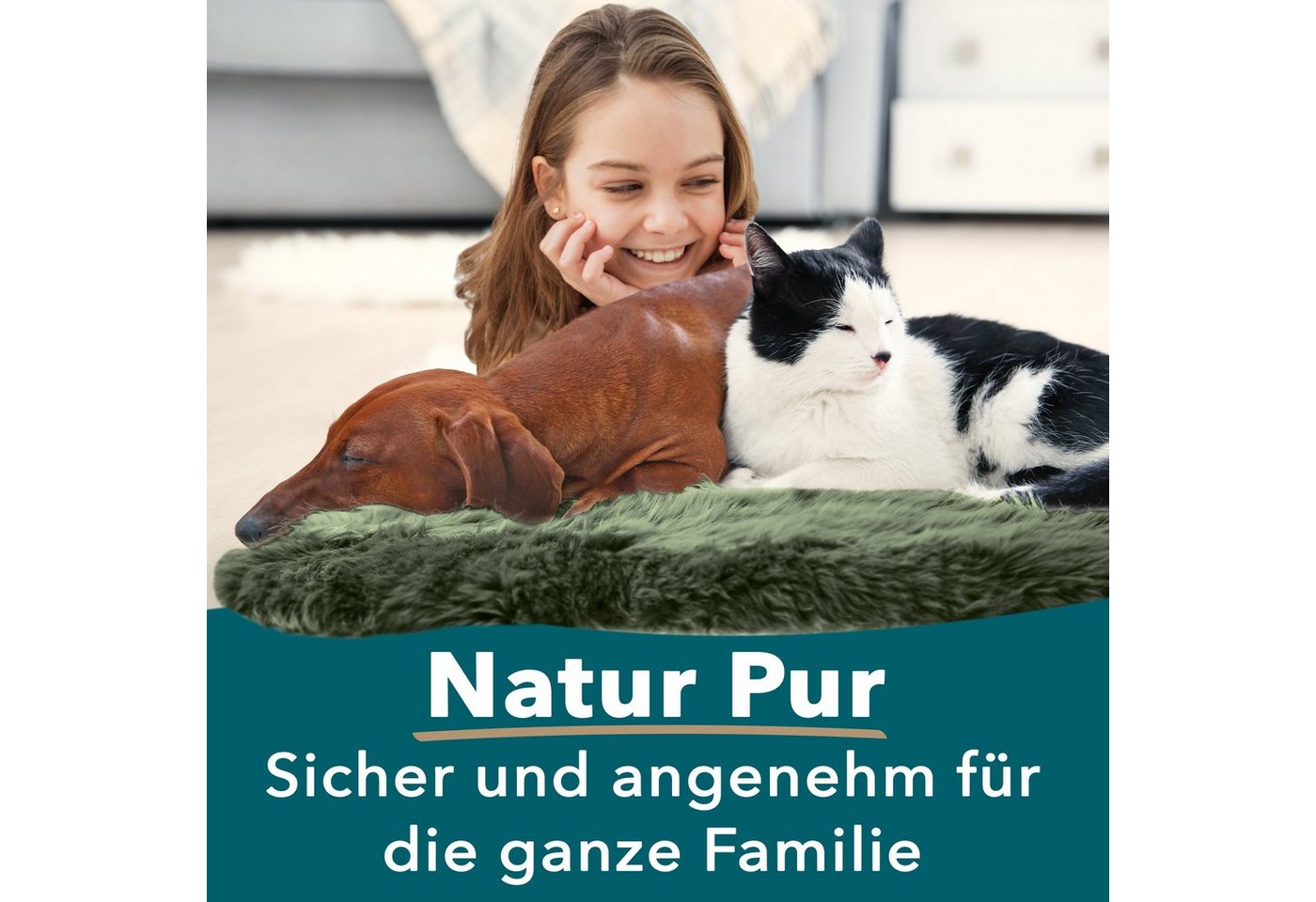 Karat Fellteppich Audrey, Hautfreundlich – Bild 3 von 5