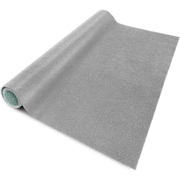 Karat Kunstrasen Brilliant Grau, Rasenteppich, verschiedene Größen, Höhe: 4 mm
